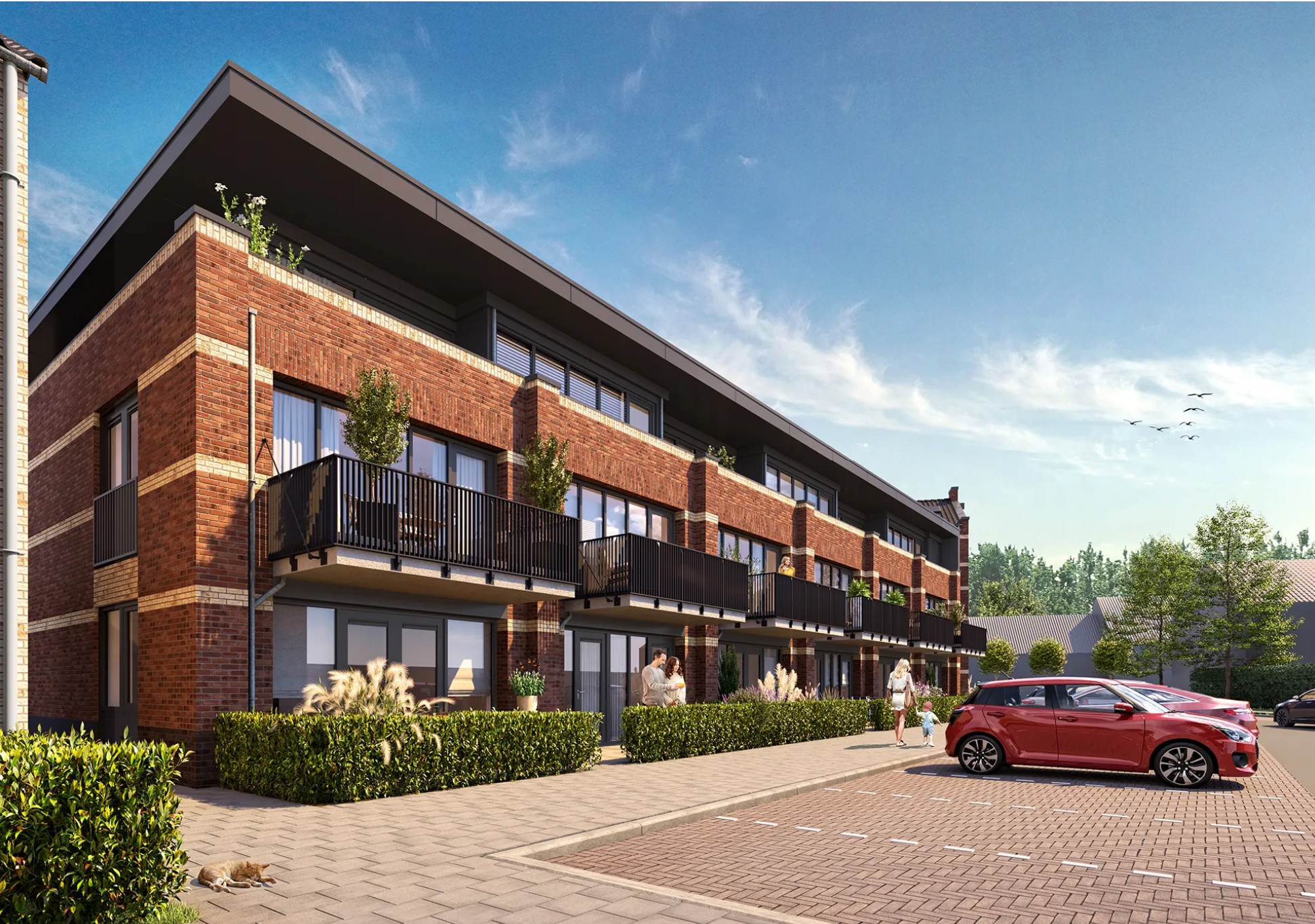 Bedrijfshal Industriepark Elst met bouwkundig tekenwerk van VDK Ingenieurs